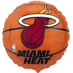 Miami Heat NBA Basketball Balloon